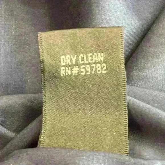 Adrianna Papell Navy Shimmer Embroidered Lace Short Formal Dress Size 4 - Picture 12 of 13